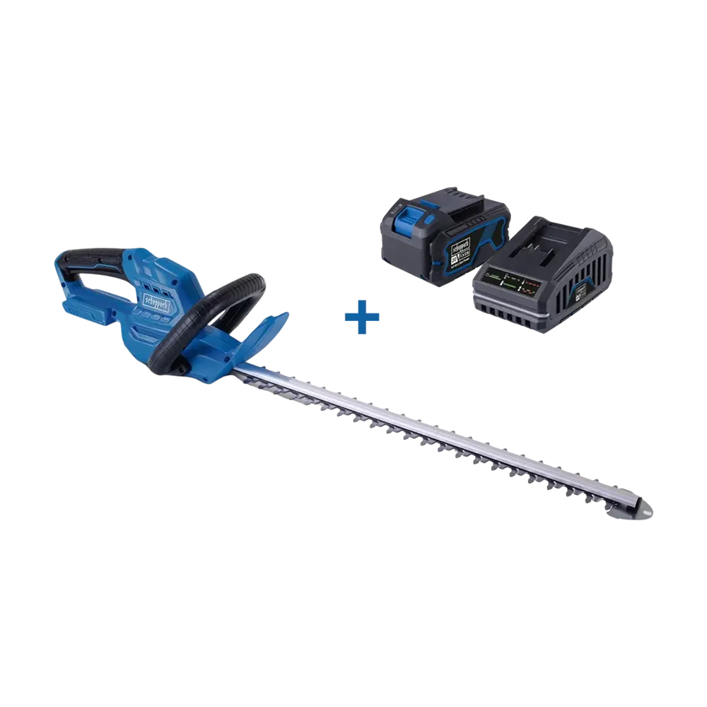SCHEPPACH Aku makaze - škare za živicu + punjač i baterija IXES C-HT570-X (Set)