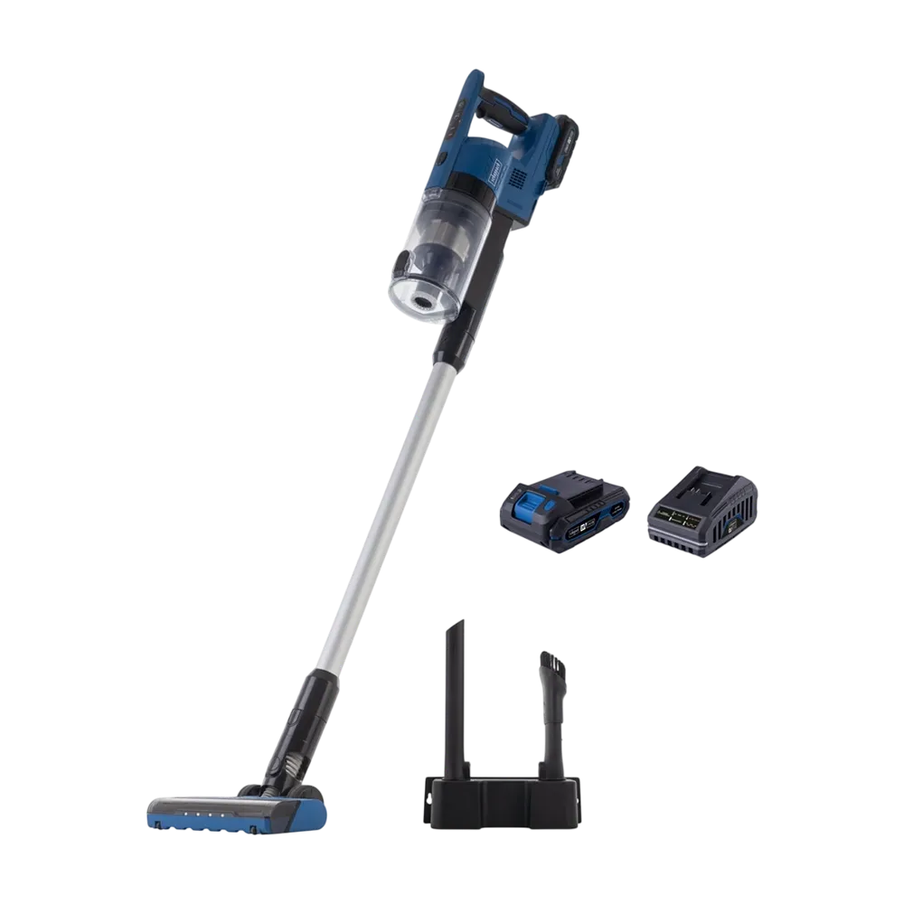 SCHEPPACH Aku 2-u-1 štapni usisivač + punjač i baterija 2 Ah IXES Brushless BC-VC250-X SET S (Set)